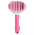Escova para Cães e Gatos com Autolimpeza, Removedora de Pelos e Acessórios para Higiene Animal.