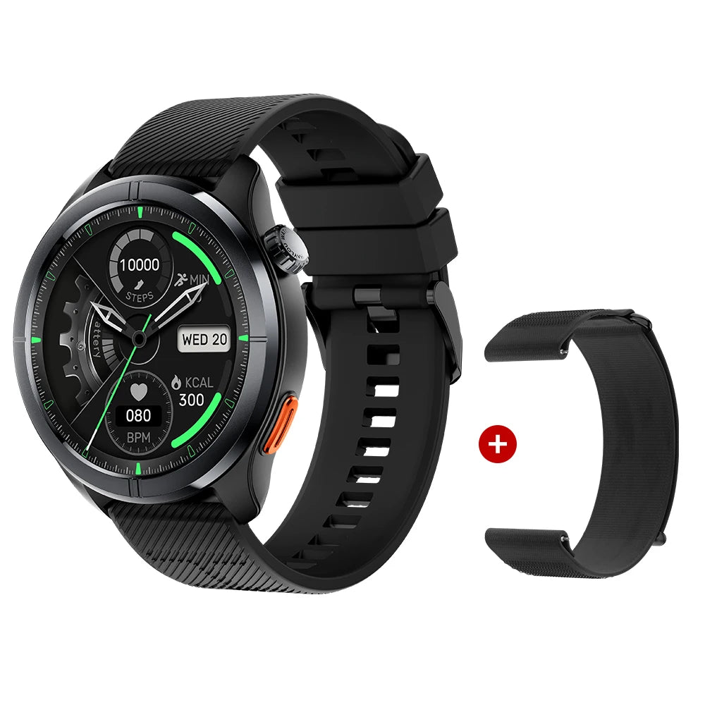 Smartwatch Haylou Solar Neo 2 AMOLED HD 1,43” com Chamadas Bluetooth, Monitoramento de Saúde 24h, Mais de 150 Modos Esportivos e Resistência à Água 1 ATM